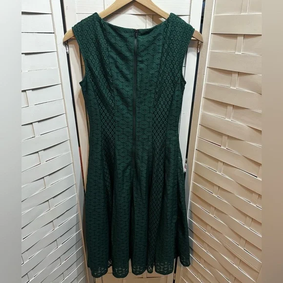 Danny and Nicole A-Line Laced Dress - Picture 2 of 6